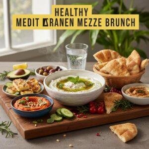 Healthy Mediterranean Mezze Brunch
