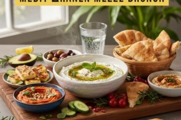 Healthy Mediterranean Mezze Brunch