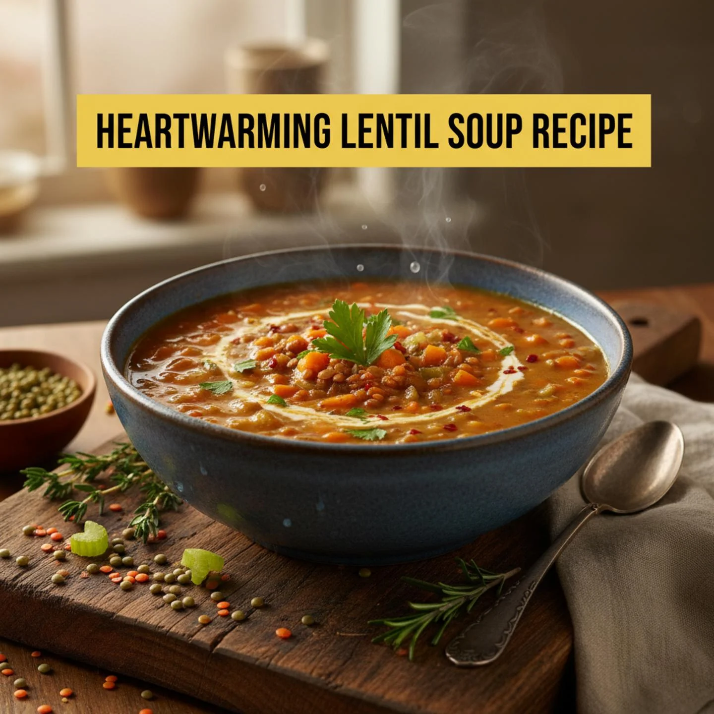 Heartwarming Lentil Soup Recipe