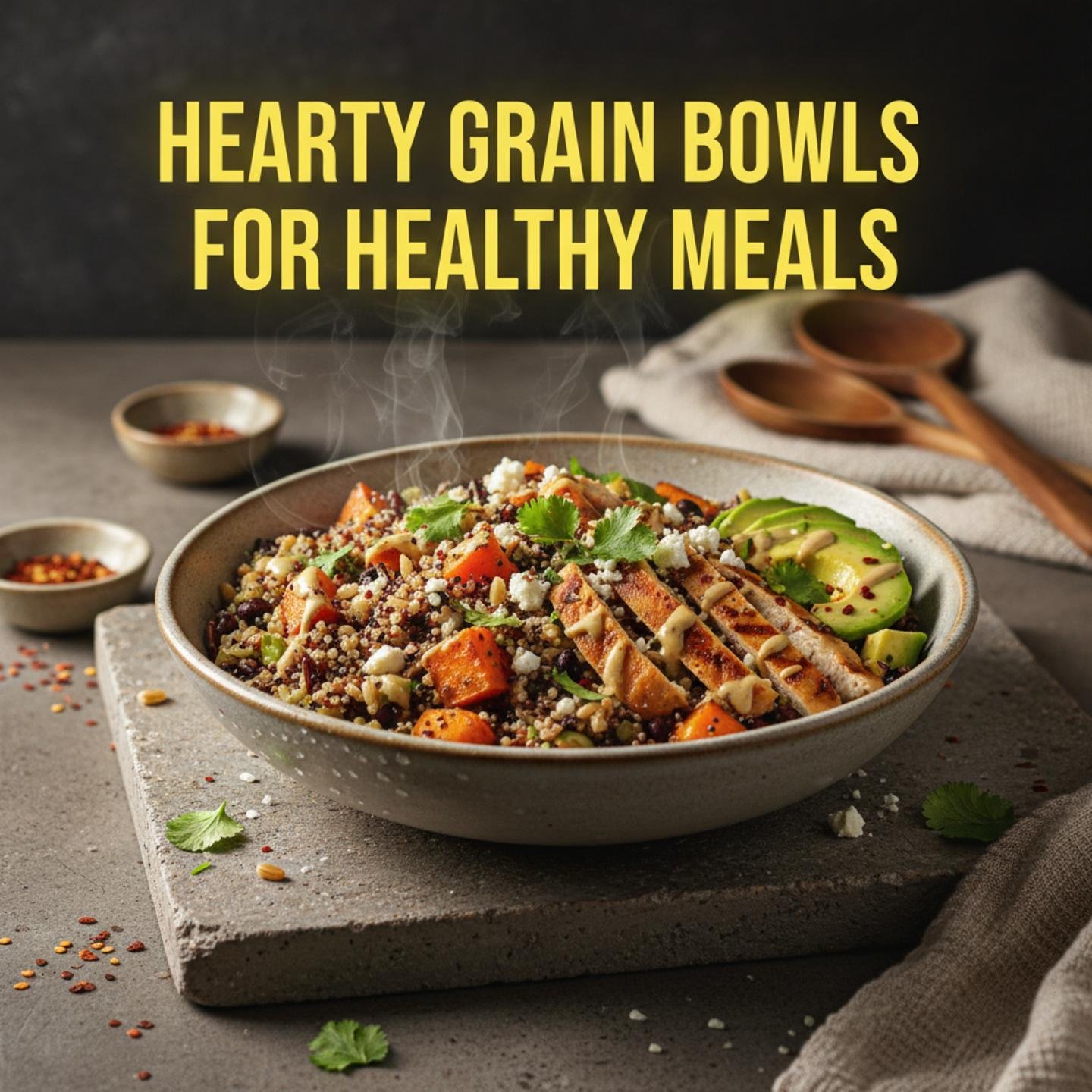 Hearty Grain Bowls for Healthy Meals