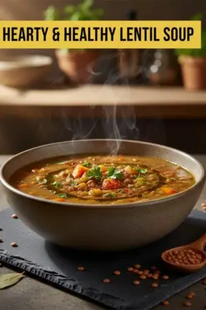 Hearty & Healthy Lentil Soup