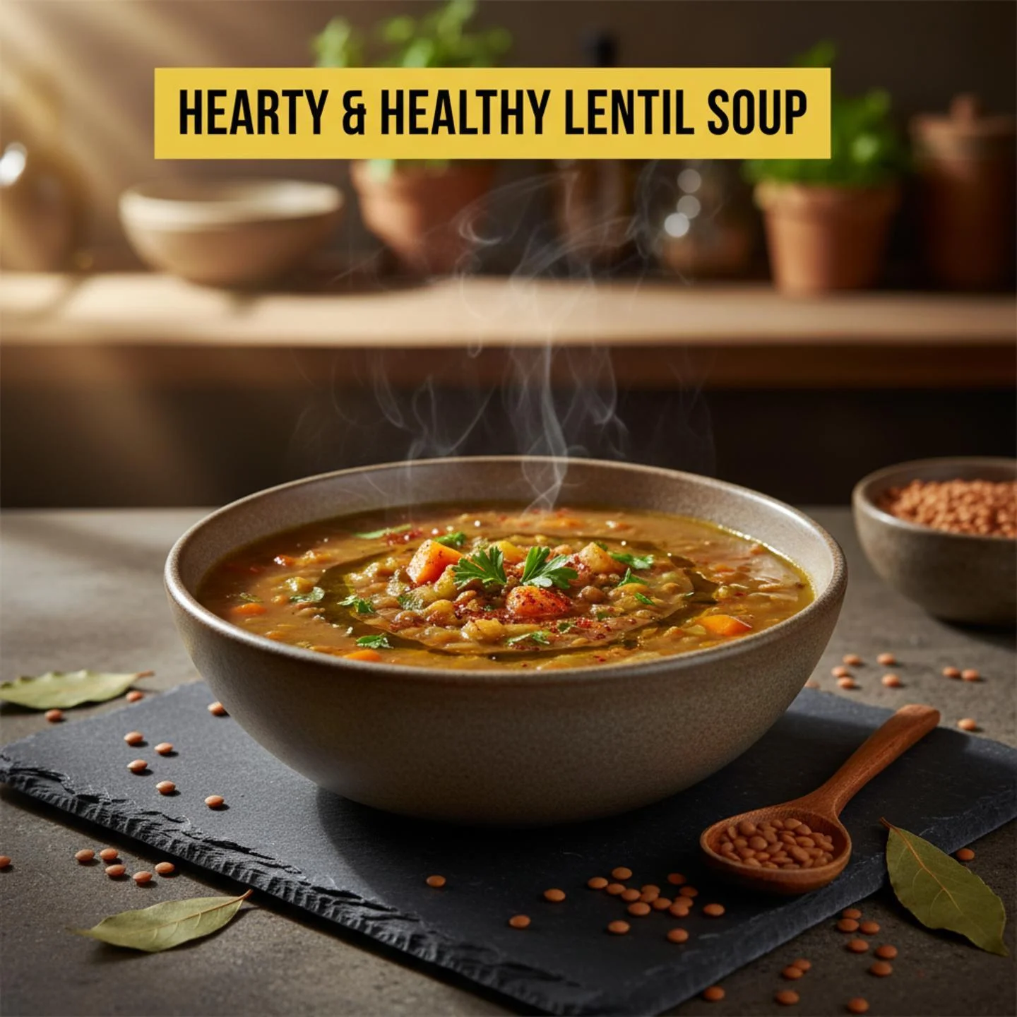 Hearty & Healthy Lentil Soup