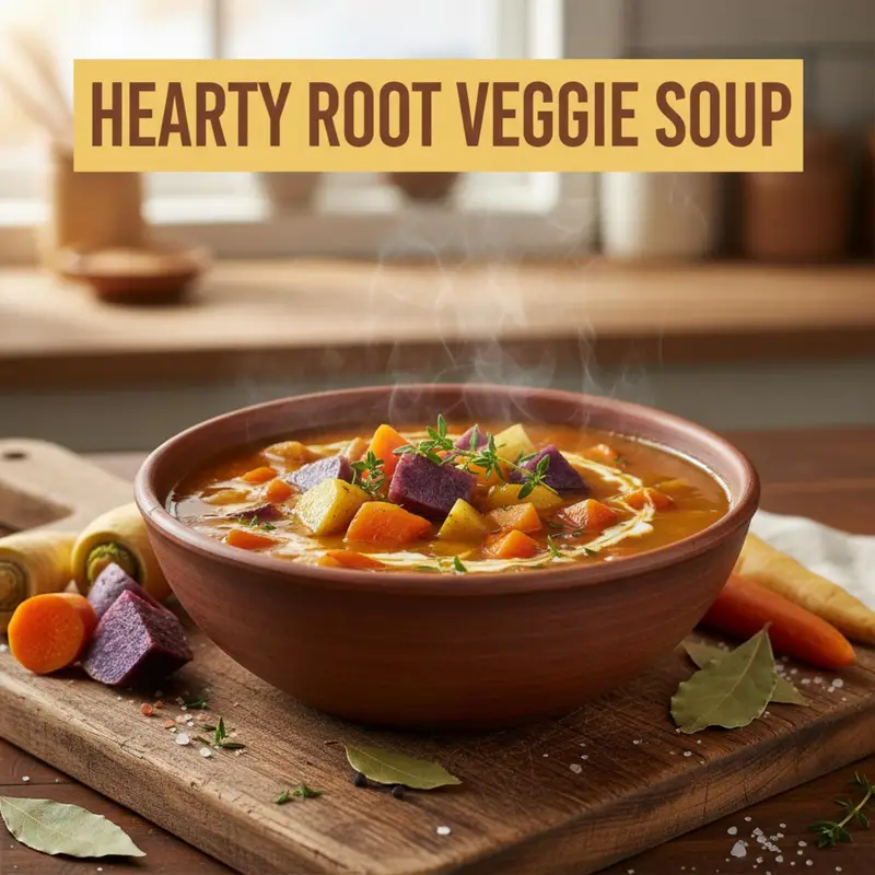 Hearty Root Veggie Soup