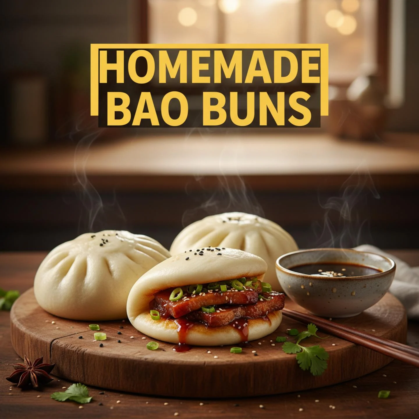 Homemade Bao Buns