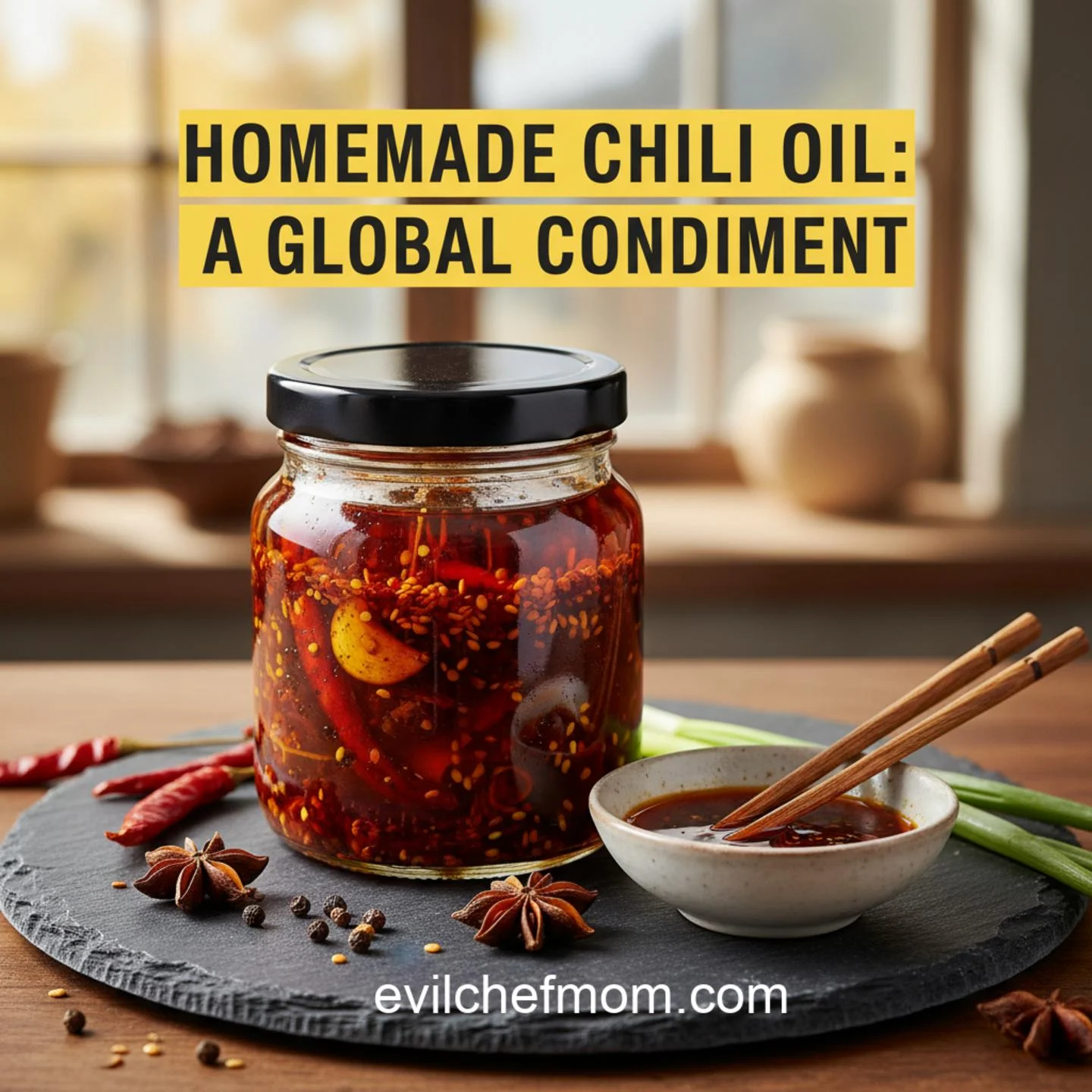 Homemade Chili Oil: A Global Condiment