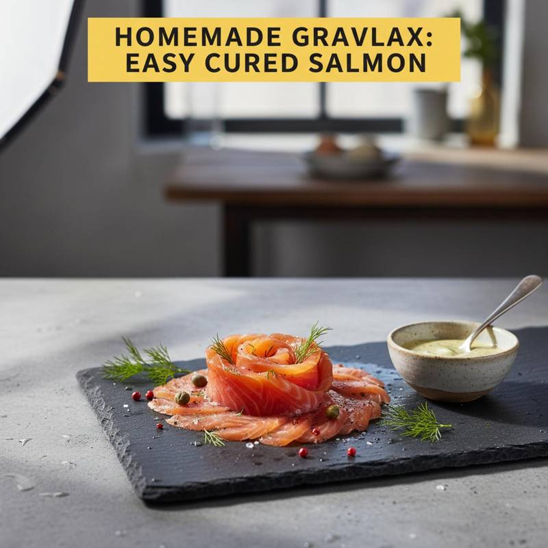 Homemade Gravlax: Easy Cured Salmon