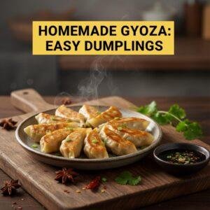 Homemade Gyoza: Easy Dumplings