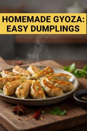 Homemade Gyoza: Easy Dumplings