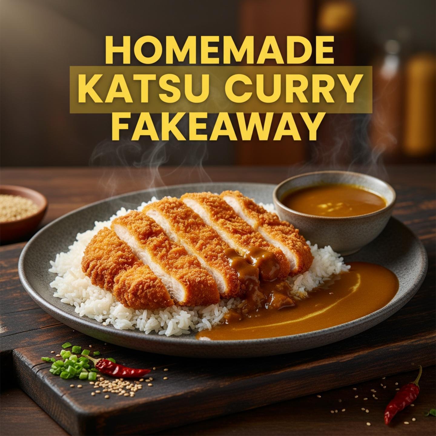 Homemade Katsu Curry Fakeaway