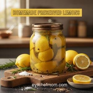 Homemade Preserved Lemons
