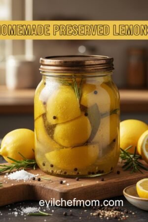 Homemade Preserved Lemons