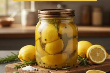 Homemade Preserved Lemons