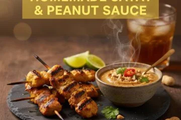 Homemade Satay & Peanut Sauce