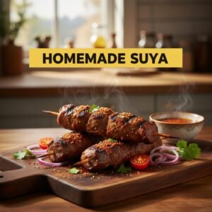 Homemade Suya: African Beef Skewers