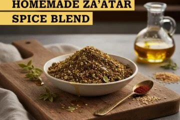 Homemade Za’atar Spice Blend
