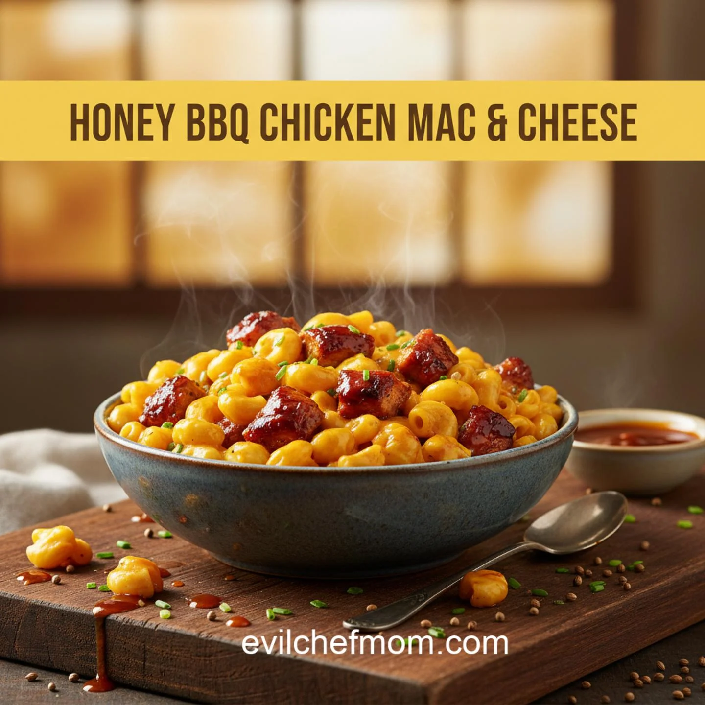 Honey BBQ Chicken Mac & Cheese