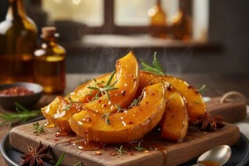 Honey-Glazed Roasted Squash