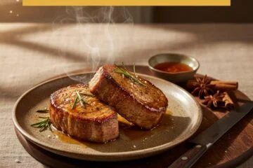 Honey Glazed Seared Lamb