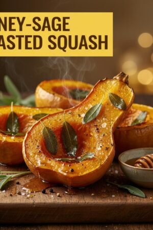 Honey-Sage Roasted Squash