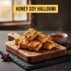 Honey Soy Halloumi