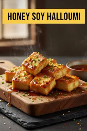 Honey Soy Halloumi