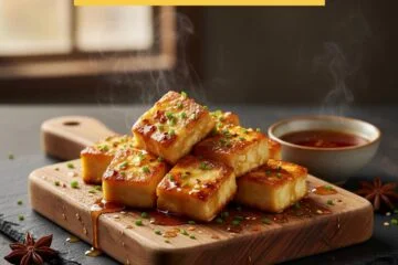 Honey Soy Halloumi