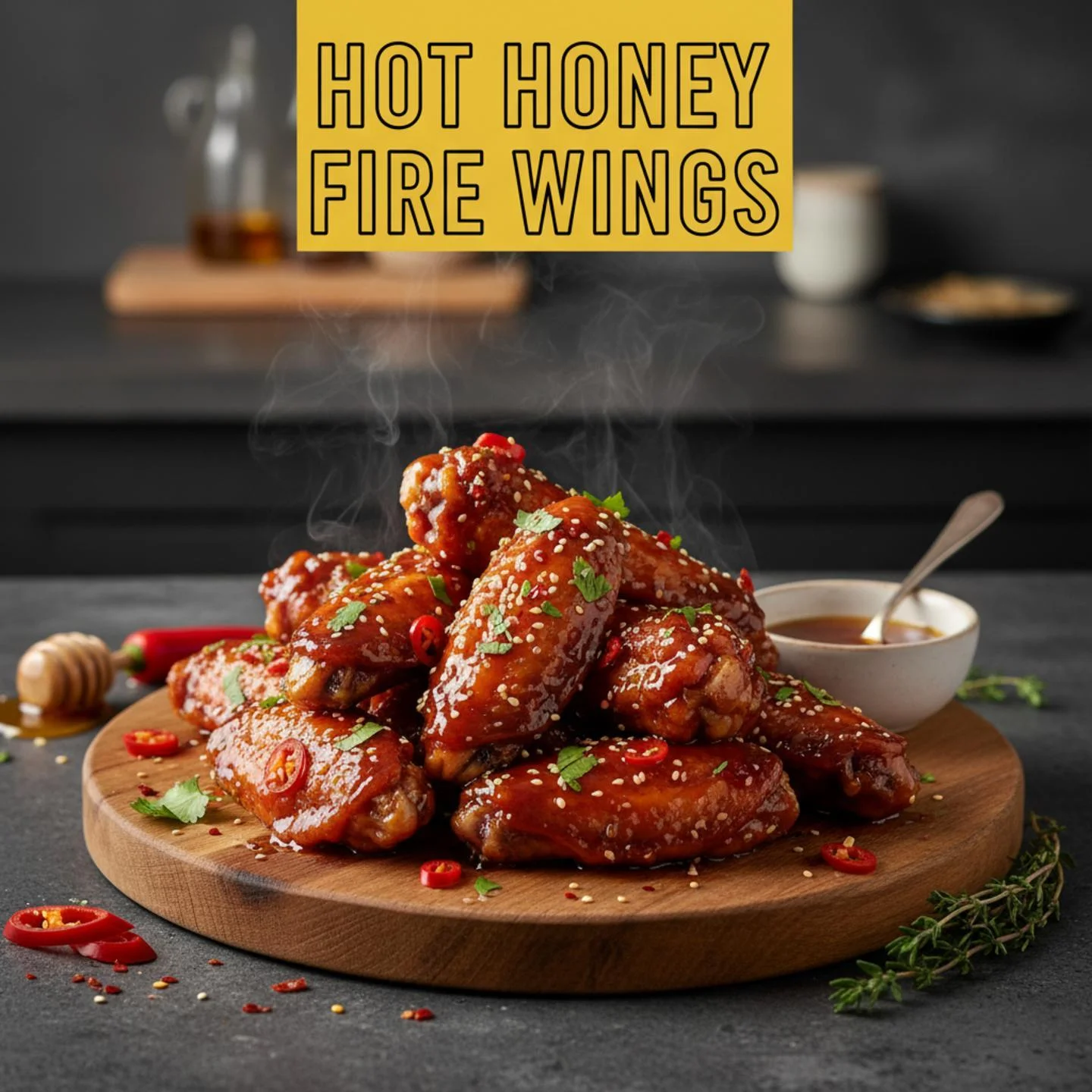 Hot Honey Fire Wings