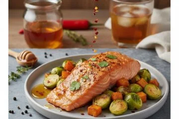 Hot Honey Glazed Salmon Recipe