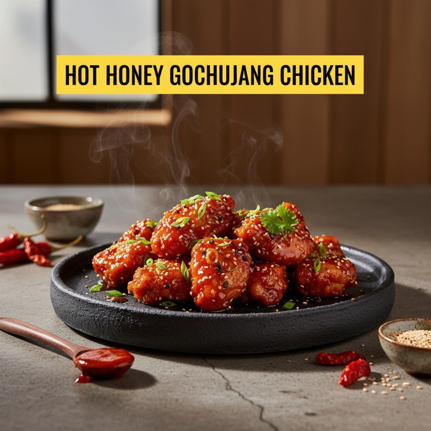 Hot Honey Gochujang Chicken