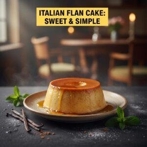 Italian Flan Cake: Sweet & Simple