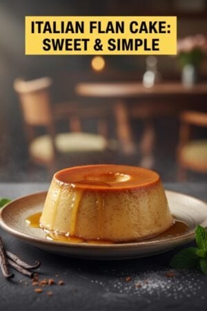 Italian Flan Cake: Sweet & Simple