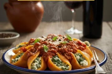 Italian Stuffed Shells with Ragù
