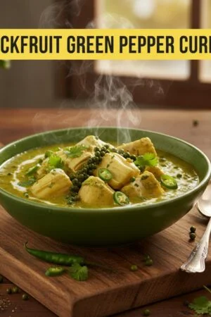 Jackfruit Green Pepper Curry