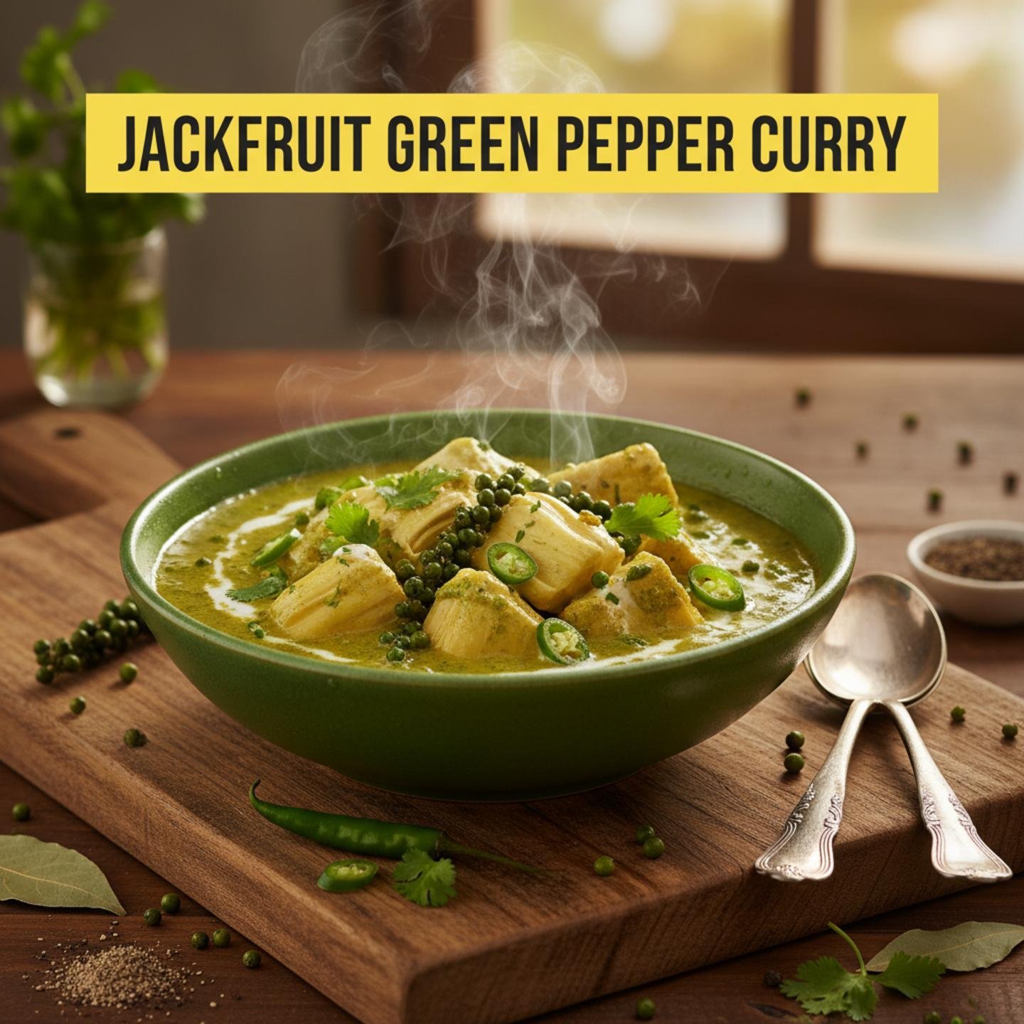 Jackfruit Green Pepper Curry