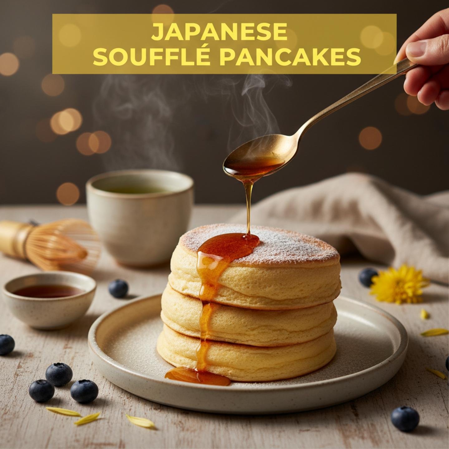 Japanese Soufflé Pancakes