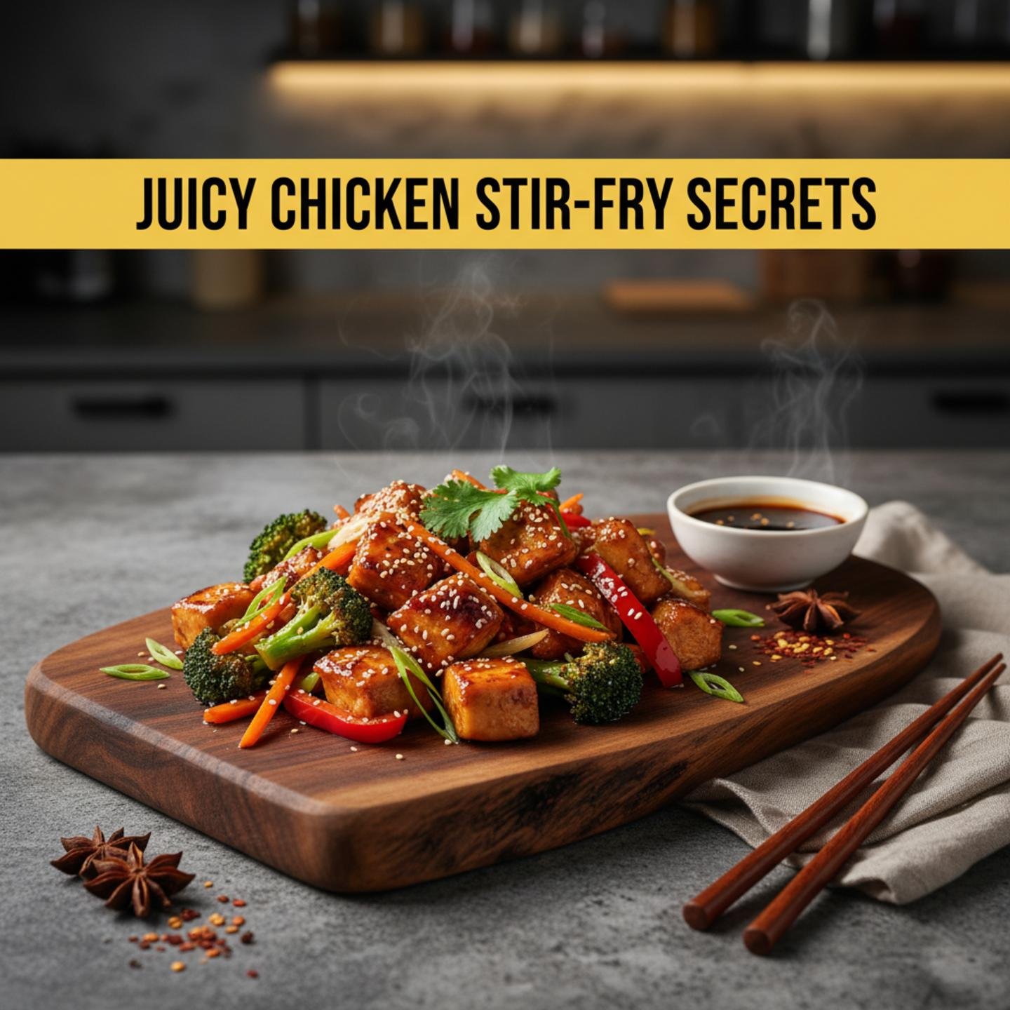 Juicy Chicken Stir-Fry Secrets