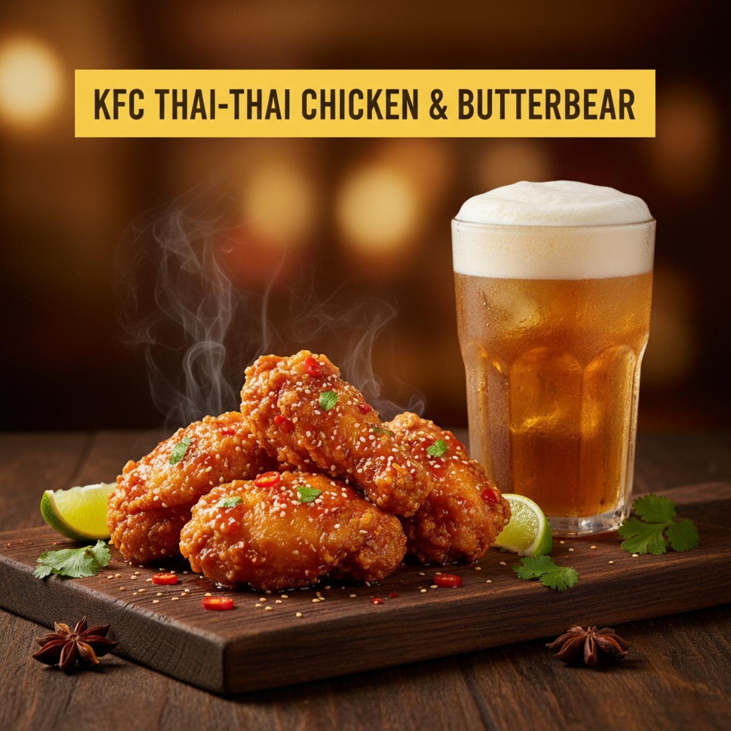KFC Thai-Thai Chicken & Butterbear