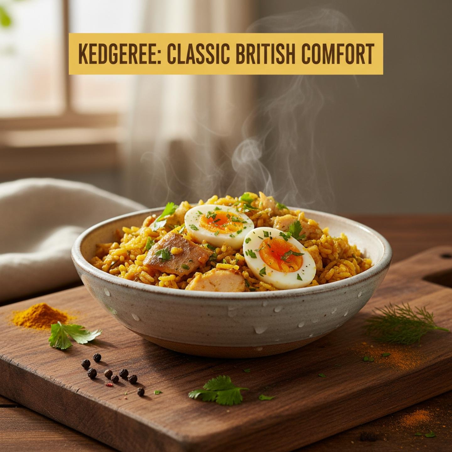 Kedgeree: Classic British Comfort