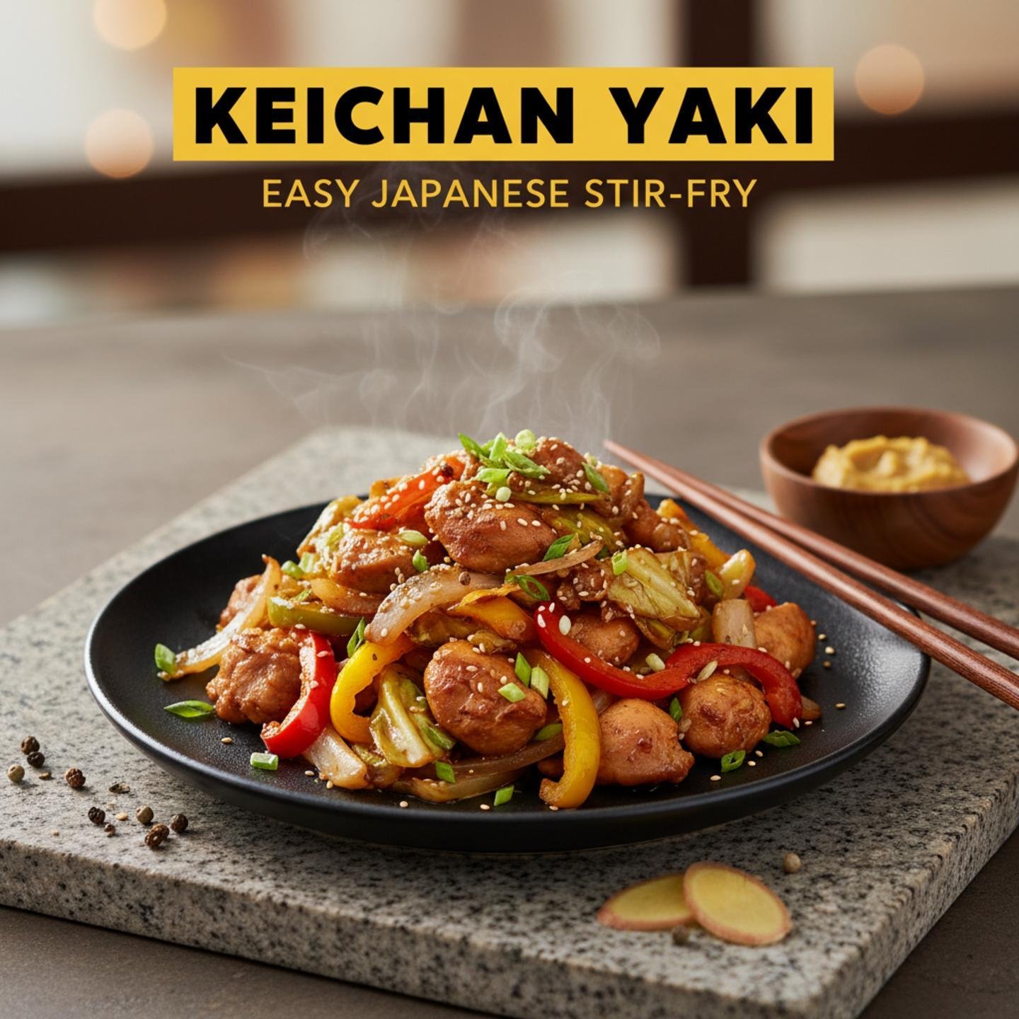 Keichan Yaki: Easy Japanese Stir-Fry