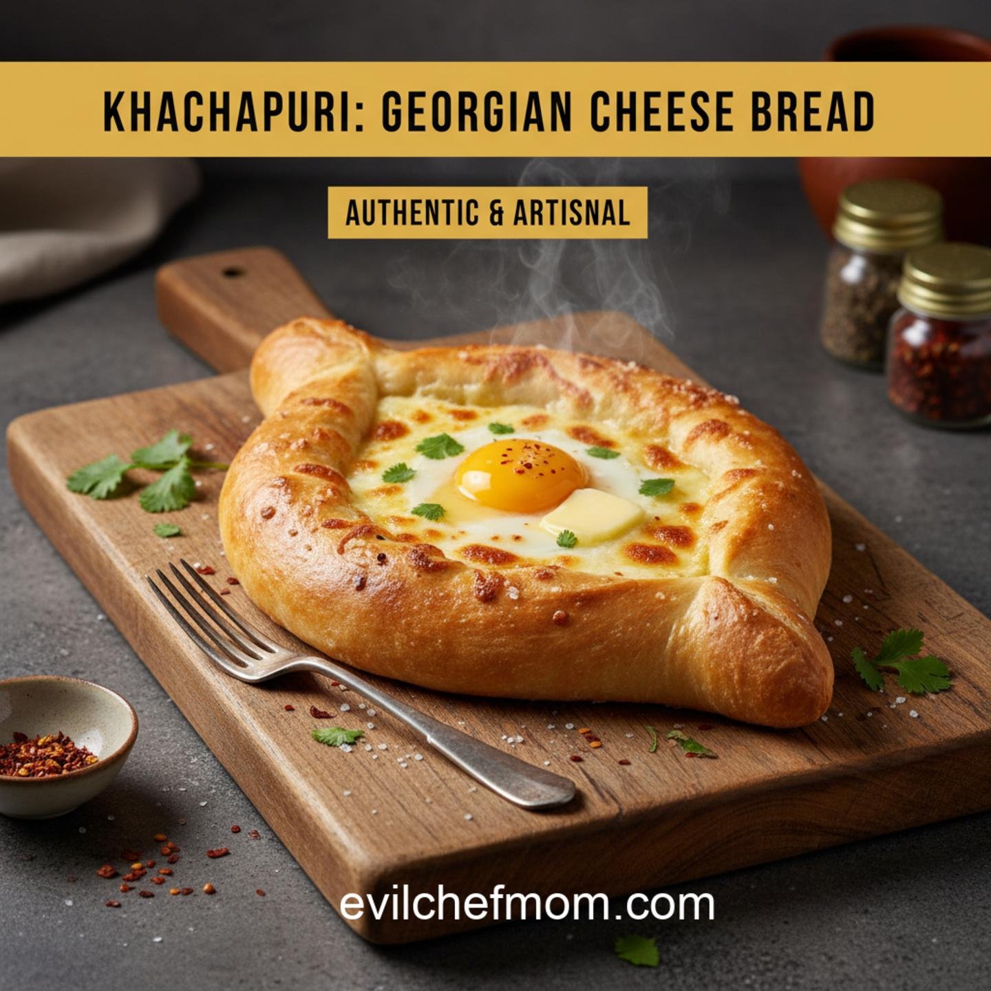Khachapuri: Georgian Cheese Bread