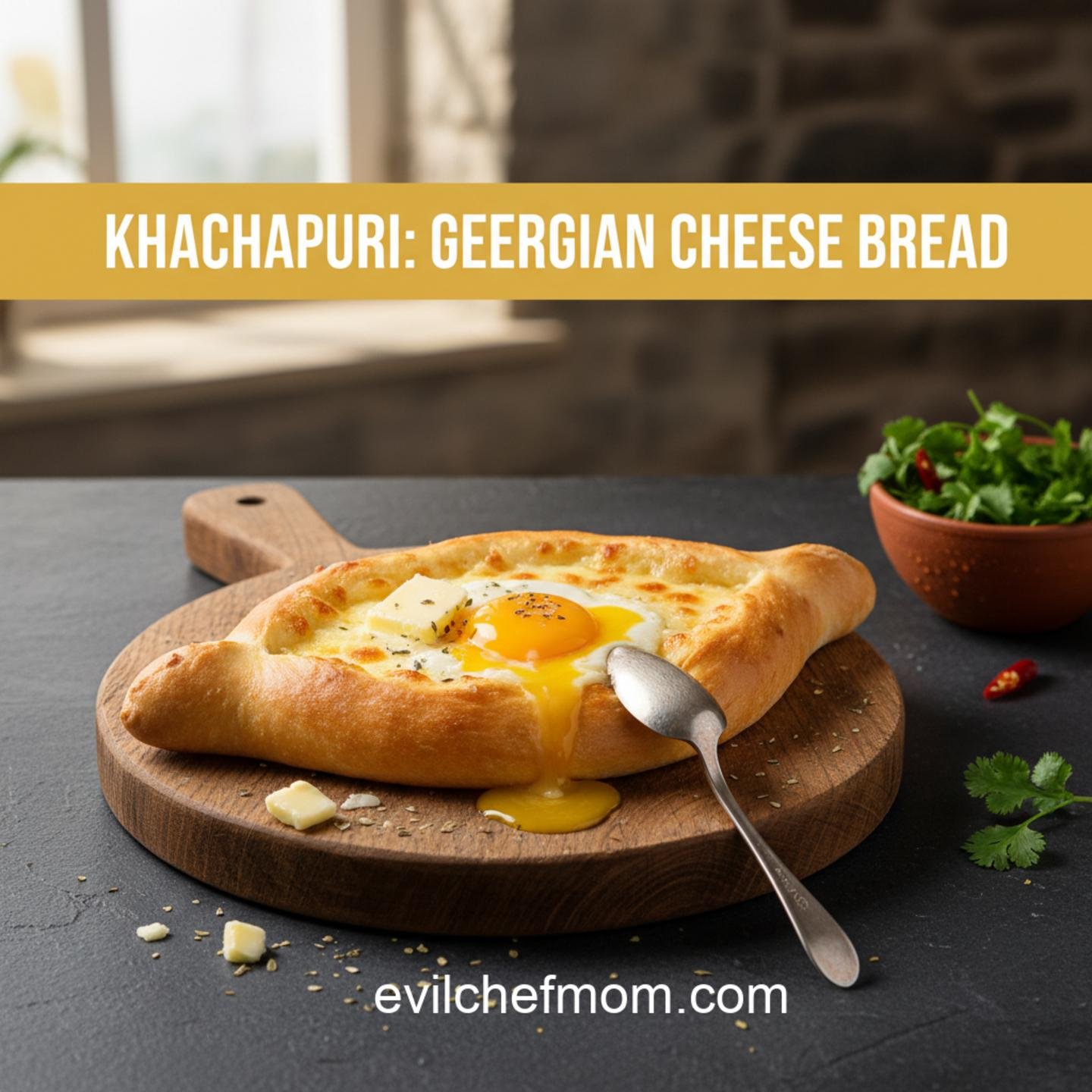 Khachapuri: Georgian Cheese Bread