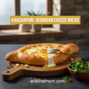 Khachapuri: Georgian Cheese Bread