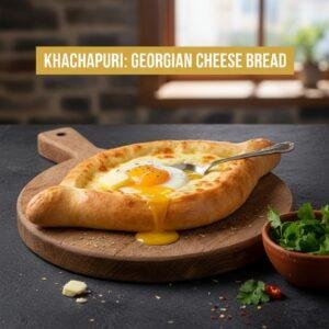 Khachapuri: Georgian Cheese Bread