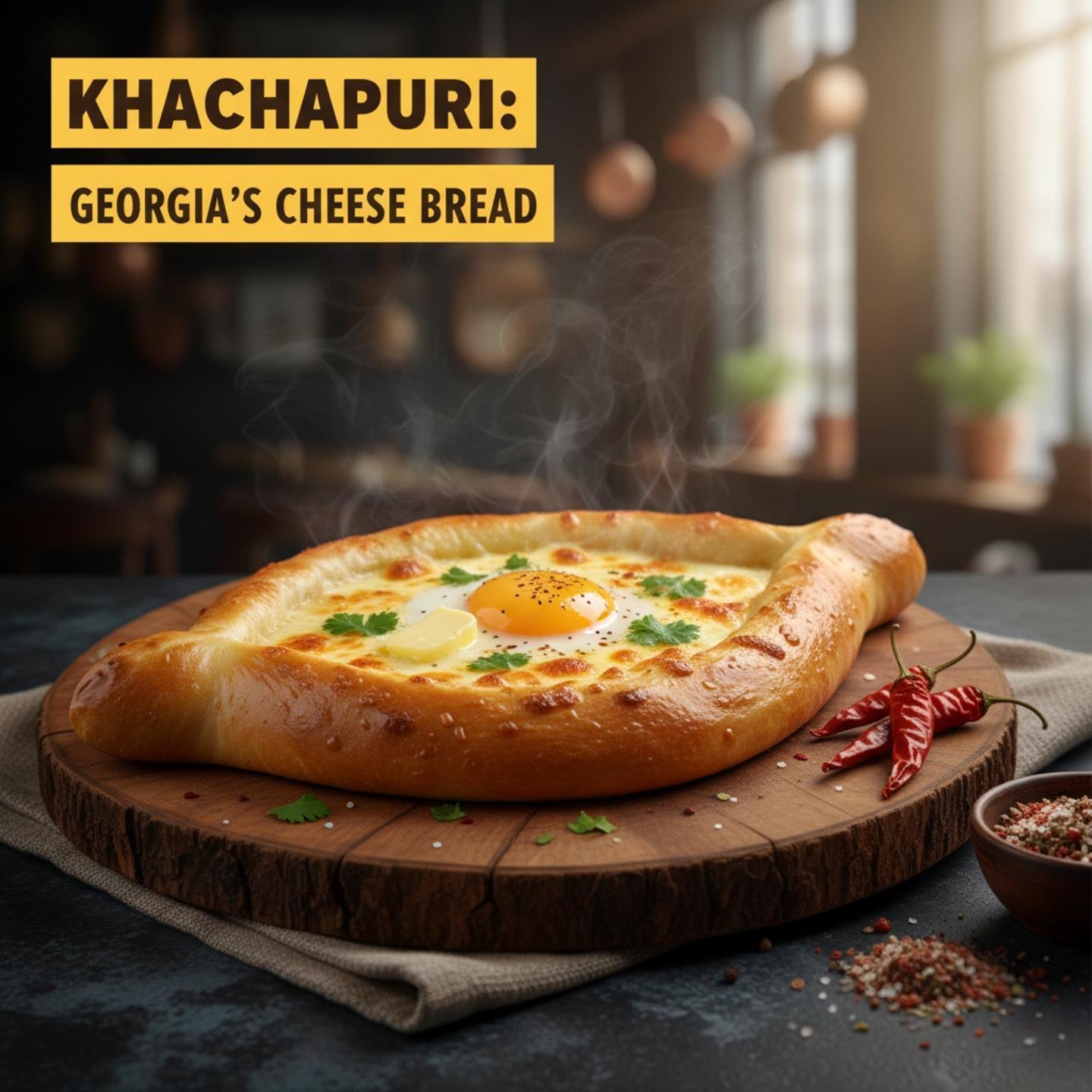 Khachapuri: Georgia's Cheese Bread