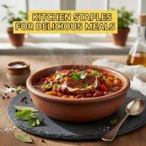 Kitchen Staples for Delicious Meals