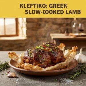 Kleftiko: Greek Slow-Cooked Lamb