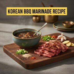 Korean BBQ Marinade Recipe