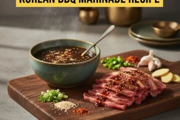 Korean BBQ Marinade Recipe