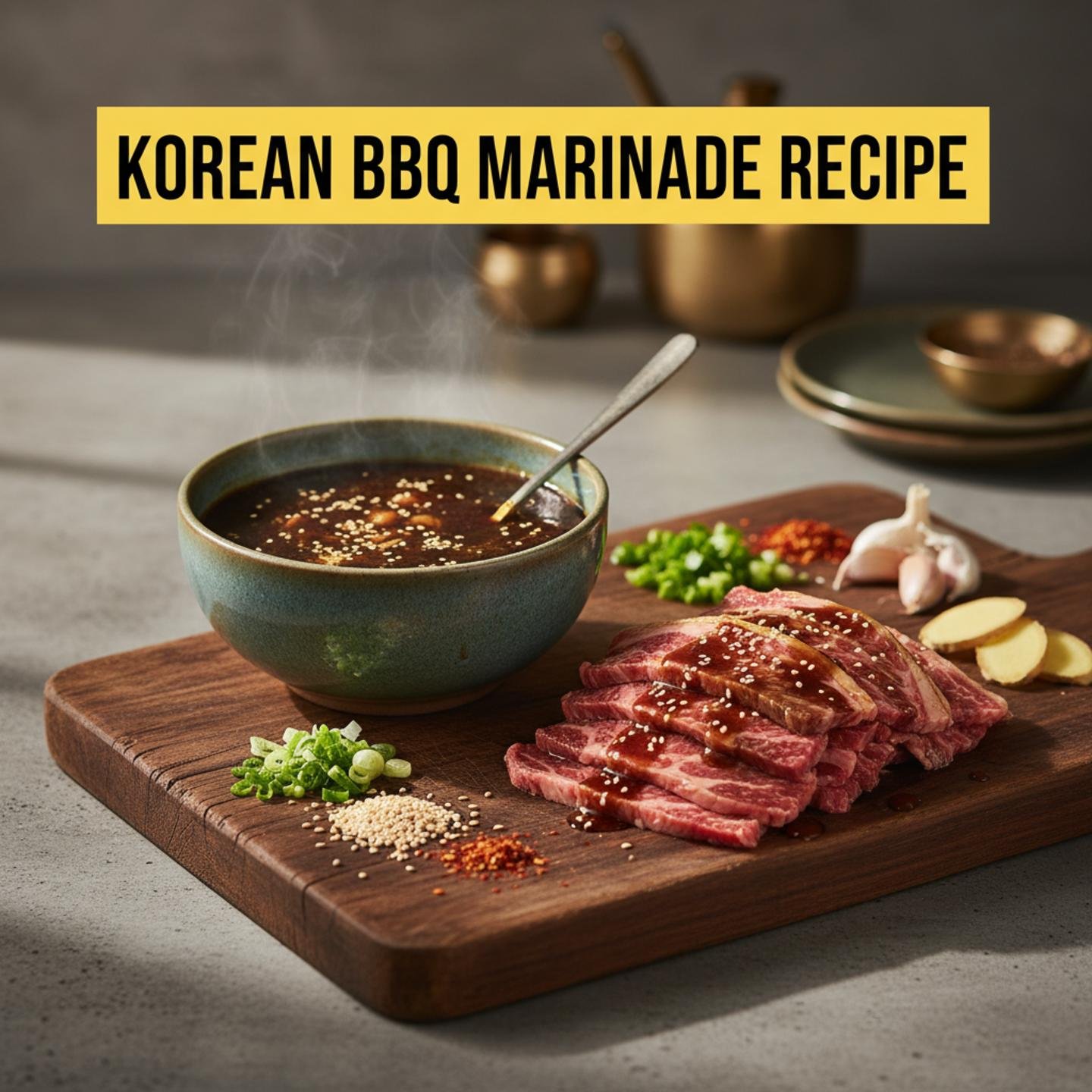 Korean BBQ Marinade Recipe