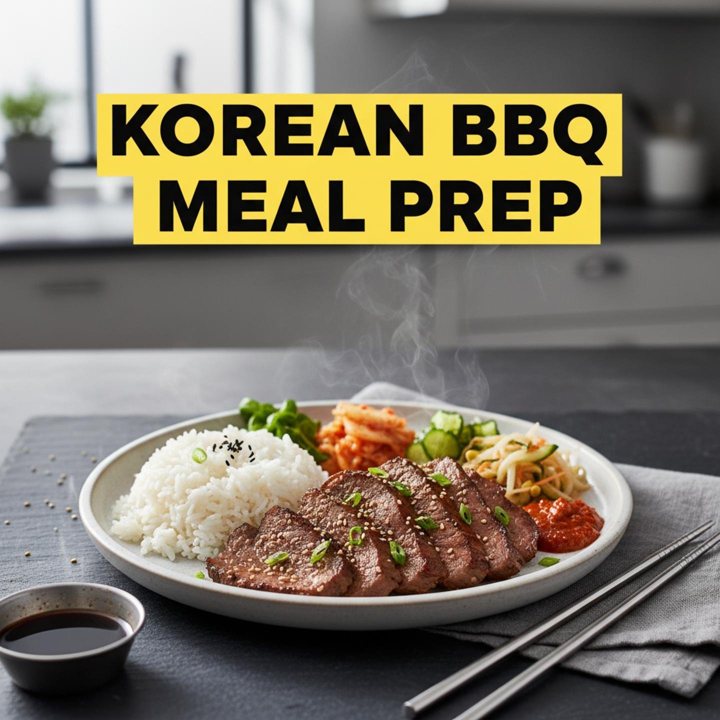 Korean BBQ Meal Prep
